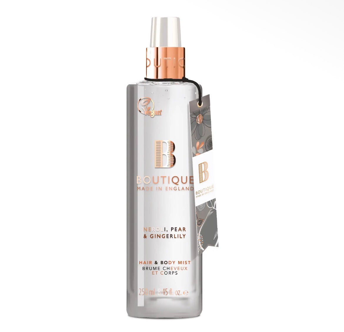 Neroli, Pear & Gingerlily Hair & Body Mist 250ml