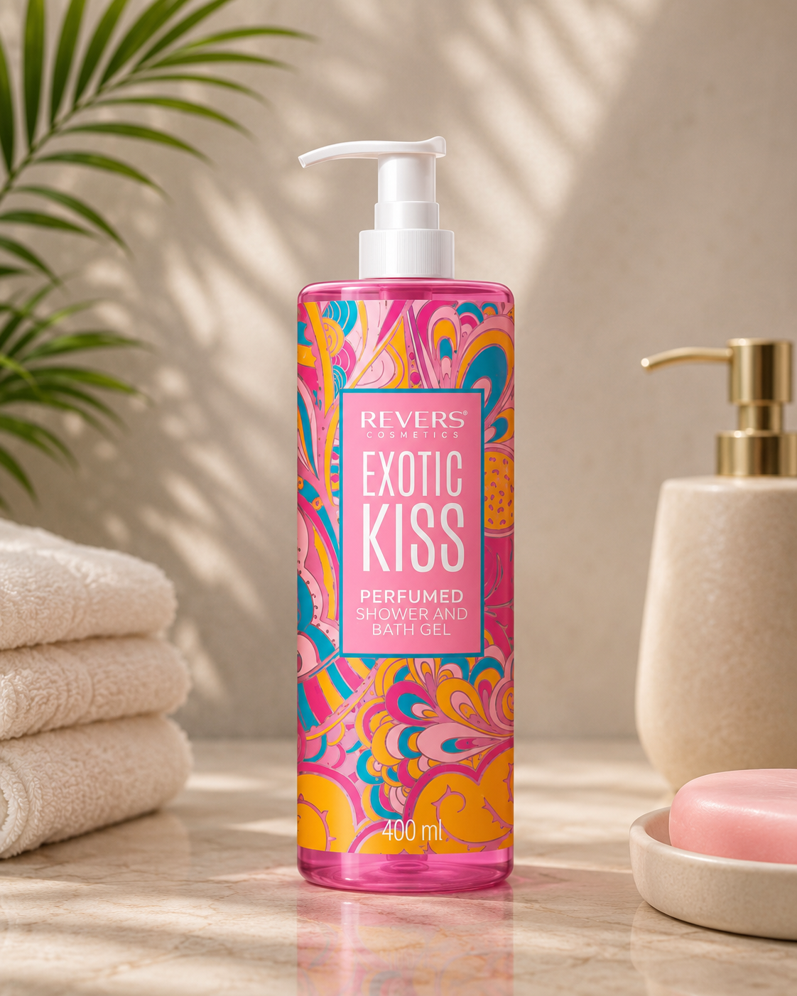 Gel de Duș Exotic Kiss 400ml