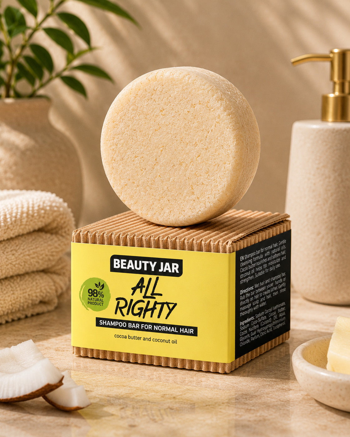 Sampon Beauty Jar pentru păr normal All Right